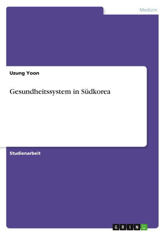 Gesundheitssystem in Südkorea