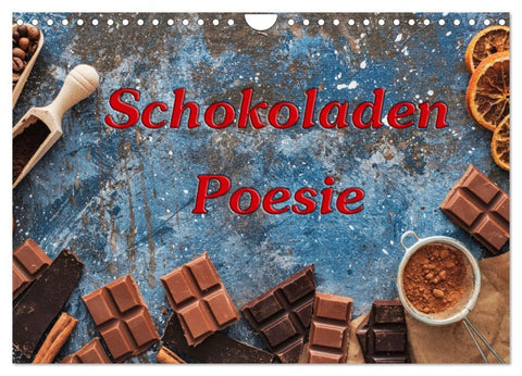 Schokoladen-Poesie (Wandkalender 2026 DIN A4 quer), CALVENDO Monatskalender