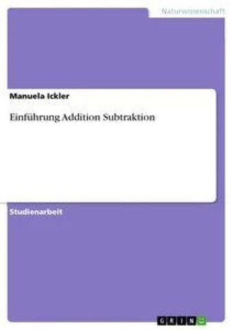 Einführung Addition Subtraktion