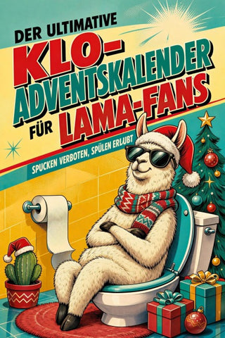 Der ultimative Klo-Adventskalender für Lama-Fans