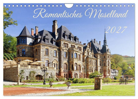 Romantisches Moselland (Wandkalender 2027 DIN A4 quer), CALVENDO Monatskalender