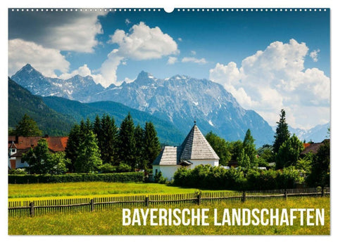 Bayerische Landschaften (Wandkalender 2027 DIN A2 quer), CALVENDO Monatskalender