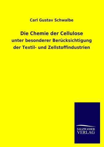 Die Chemie der Cellulose