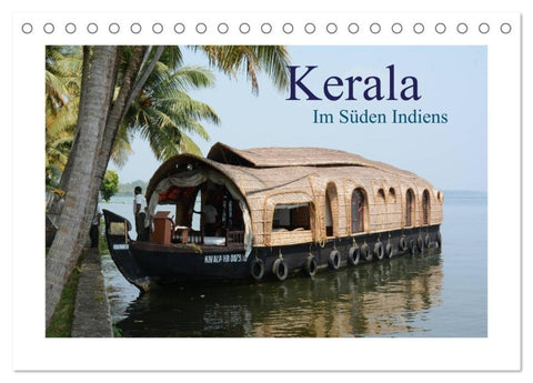 Kerala - Im Süden Indiens (Tischkalender 2027 DIN A5 quer), CALVENDO Monatskalender