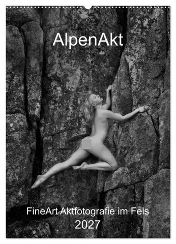 AlpenAkt 2027 (Wandkalender 2027 DIN A2 hoch), CALVENDO Monatskalender