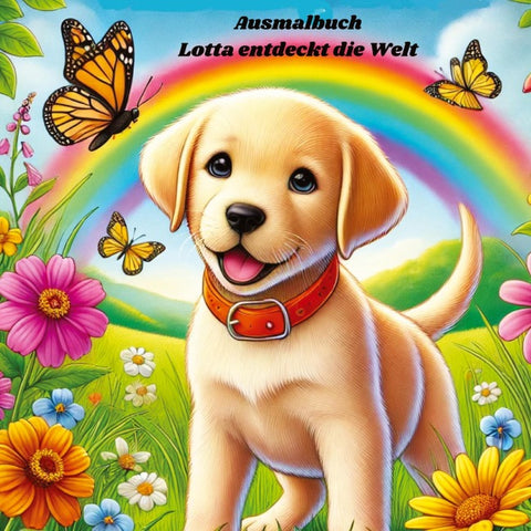 Ausmalbuch - Lotta entdeckt die Welt