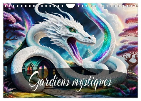 Gardiens mystiques (Calendrier mural 2027 DIN A4 vertical), CALVENDO calendrier mensuel