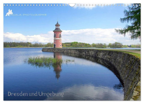Dresden und Umgebung (Wandkalender 2027 DIN A3 quer), CALVENDO Monatskalender