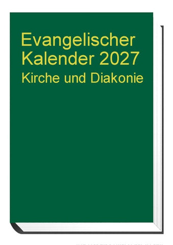 Evangelischer Kalender 2027