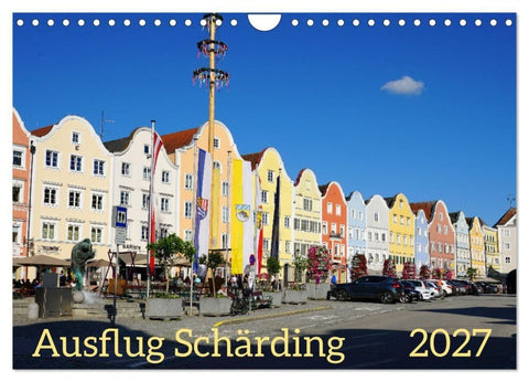 Ausflug Schärding (Wandkalender 2027 DIN A4 quer), CALVENDO Monatskalender
