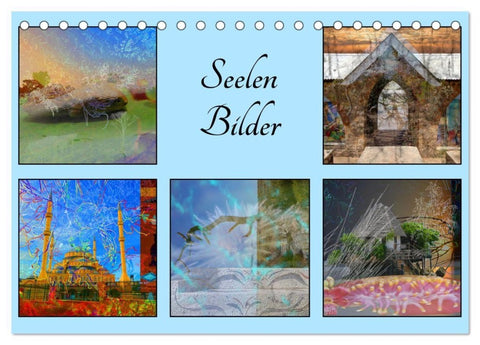 Seelen Bilder (Tischkalender 2027 DIN A5 quer), CALVENDO Monatskalender