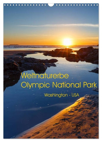 Weltnaturerbe Olympic National Park (Wandkalender 2027 DIN A3 hoch), CALVENDO Monatskalender