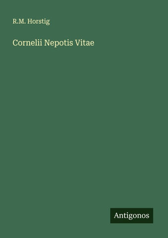 Cornelii Nepotis Vitae