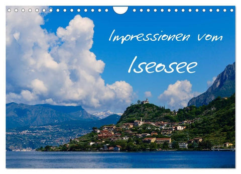 Impressionen vom Iseosee (Wandkalender 2027 DIN A4 quer), CALVENDO Monatskalender