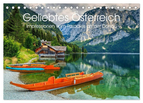 Geliebtes Österreich. Impressionen vom Paradies an der Donau (Tischkalender 2027 DIN A5 quer), CALVENDO Monatskalender