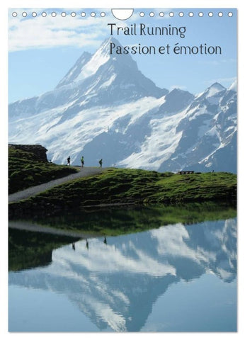 Trail Running Passion et émotion (Calendrier mural 2027 DIN A4 horizontal), CALVENDO calendrier mensuel
