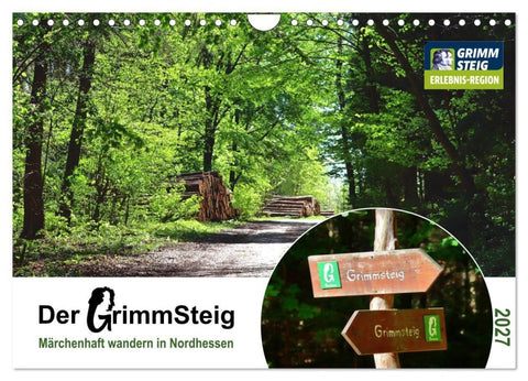 Der Grimmsteig (Wandkalender 2027 DIN A4 quer), CALVENDO Monatskalender