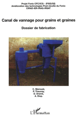 Canal de vannage pour grains et graines