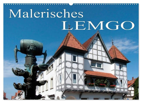 Malerisches Lemgo (Wandkalender 2027 DIN A2 quer), CALVENDO Monatskalender