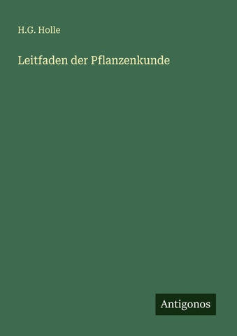 Leitfaden der Pflanzenkunde