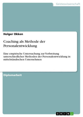 Coaching als Methode der Personalentwicklung