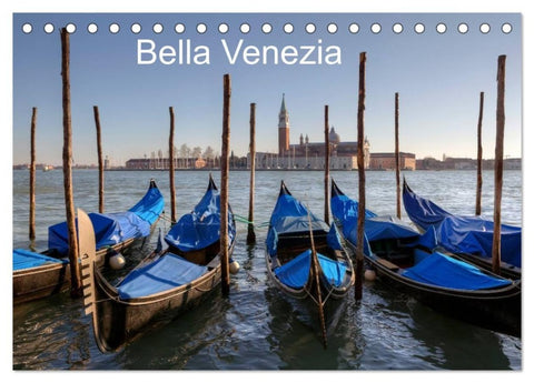 Bella Venezia (Tischkalender 2027 DIN A5 quer), CALVENDO Monatskalender