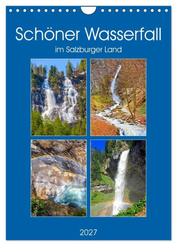Schöner Wasserfall (Wandkalender 2027 DIN A4 hoch), CALVENDO Monatskalender