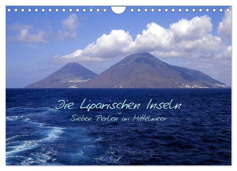 Die Liparischen Inseln (Wandkalender 2027 DIN A4 quer), CALVENDO Monatskalender
