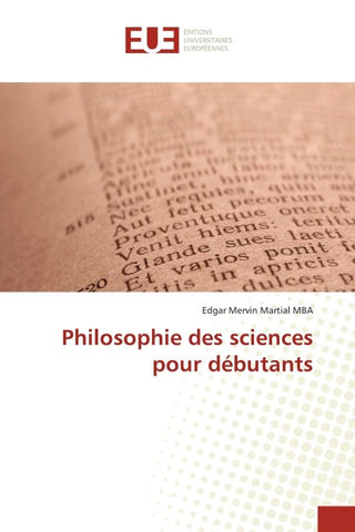 Philosophie des sciences pour débutants