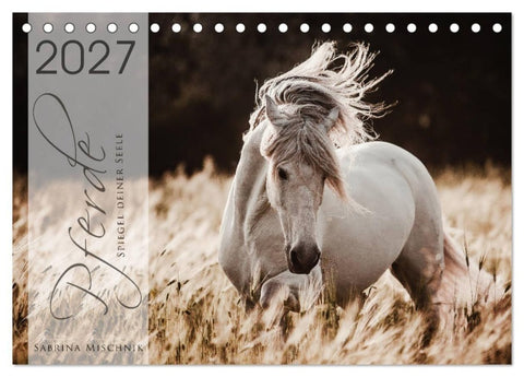 Spiegel deiner Seele (Tischkalender 2027 DIN A5 quer), CALVENDO Monatskalender