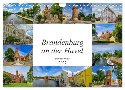 Brandenburg an der Havel Impressionen (Wandkalender 2027 DIN A4 quer), CALVENDO Monatskalender