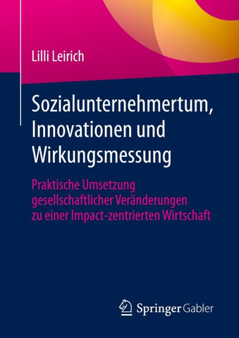 Sozialunternehmertum, Innovationen und Wirkungsmessung