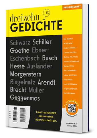 dreizehn +13 Gedichte