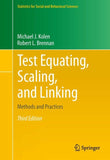 Test Equating, Scaling, and Linking