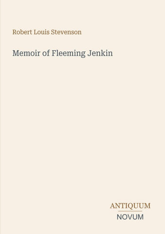 Memoir of Fleeming Jenkin