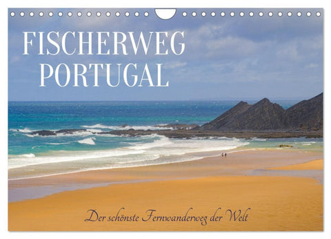 Fischerweg Portugal (Wandkalender 2026 DIN A4 quer), CALVENDO Monatskalender