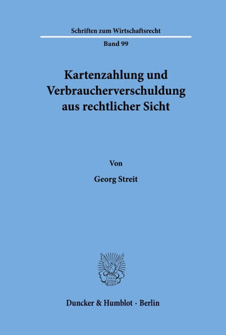 Kartenzahlung und Verbraucherverschuldung aus rechtlicher Sicht.