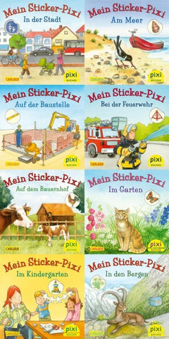 Pixi-Box 199: Meine Sticker-Pixis (8x8 Exemplare)