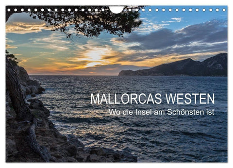 Mallorcas Westen (Wandkalender 2027 DIN A4 quer), CALVENDO Monatskalender