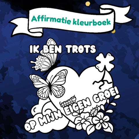Affirmatie kleurboek