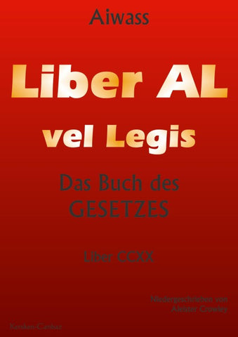 Liber Al vel Legis