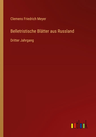 Belletristische Blätter aus Russland