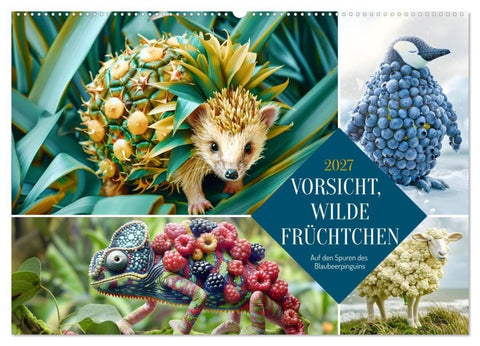 Vorsicht, Wilde Früchtchen (Wandkalender 2027 DIN A2 quer), CALVENDO Monatskalender