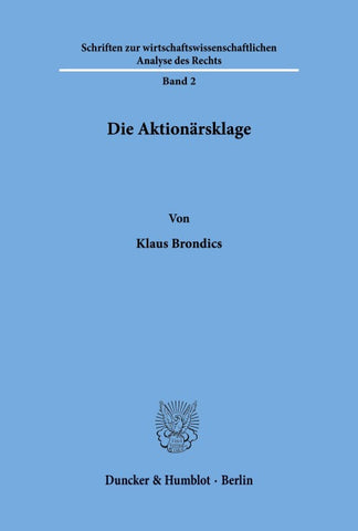 Die Aktionärsklage.