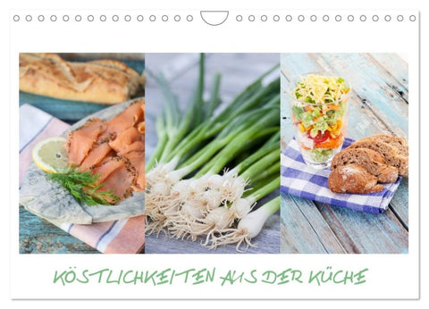 Köstlichkeiten aus der Küche (Wandkalender 2026 DIN A4 quer), CALVENDO Monatskalender