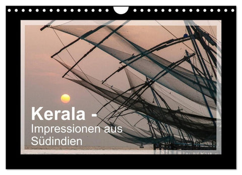 Kerala - Impressionen aus Südindien (Wandkalender 2027 DIN A4 quer), CALVENDO Monatskalender