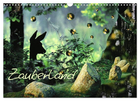 Zauberland (Wandkalender 2027 DIN A3 quer), CALVENDO Monatskalender