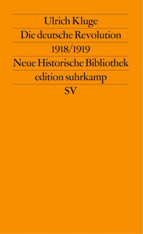 Die deutsche Revolution 1918/1919