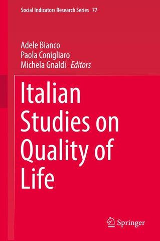 Italian Studies on Quality of Life
