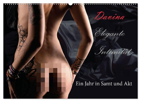 Elegante Intimität (Wandkalender 2026 DIN A2 quer), CALVENDO Monatskalender